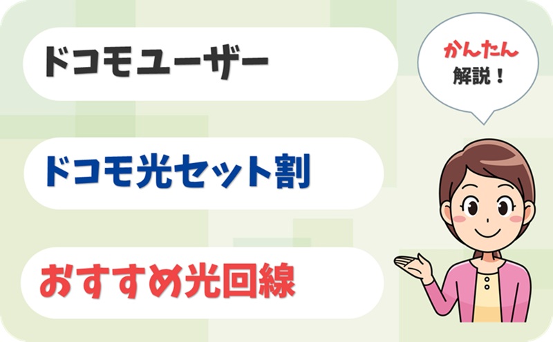 迷ったらコレ！ドコモユーザーのための光回線は？【ドコモ光セット割 対応】【全5社 比較】