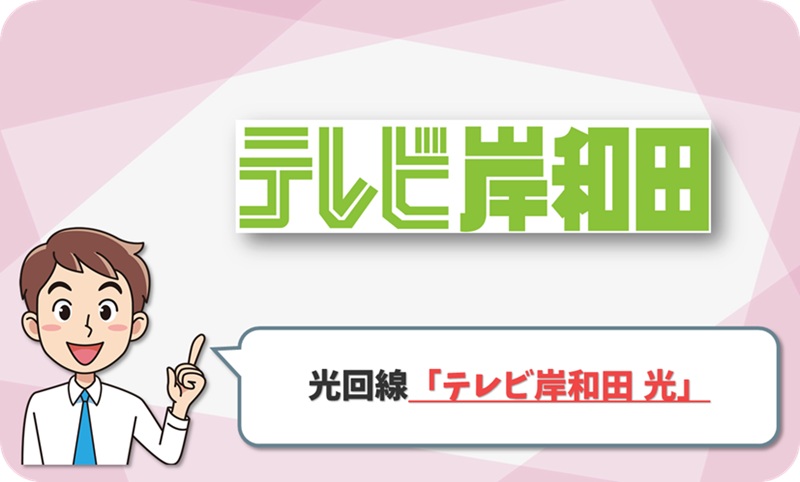 テレビ岸和田 の回線情報